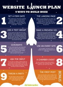 Launch Planning – Boost the Buzz Around Your New Site