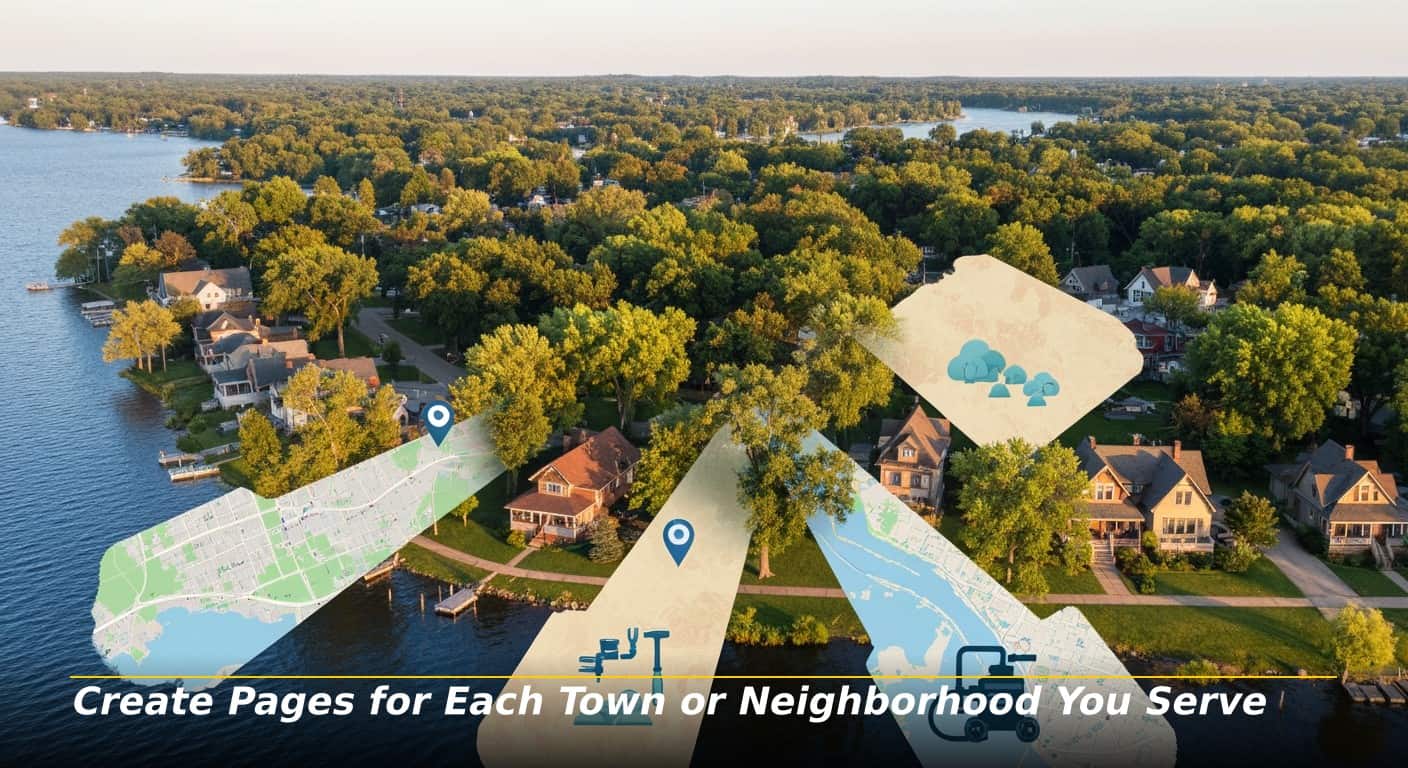 Create Pages for Each Town or Neighborhood You Serve