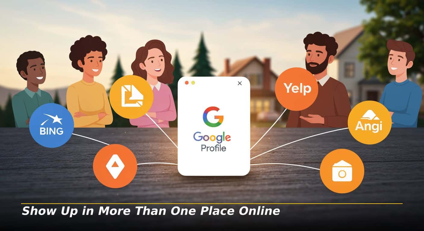 Show Up in More Than One Place Online