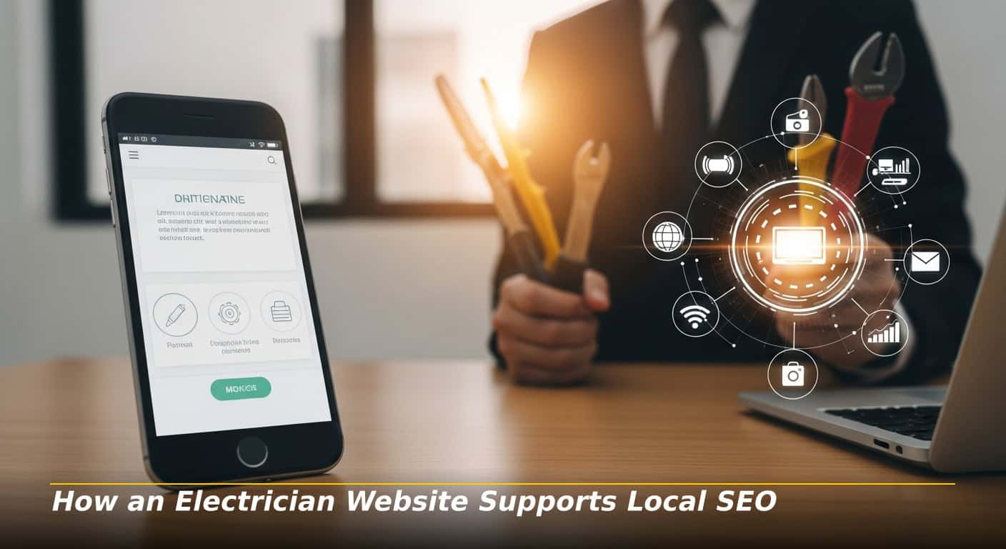 How an Electrician Website Supports Local SEO