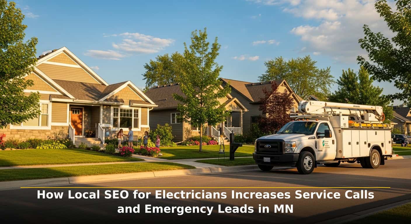 How Local SEO for Electricians Increases Service Calls and Emergency Leads in MN